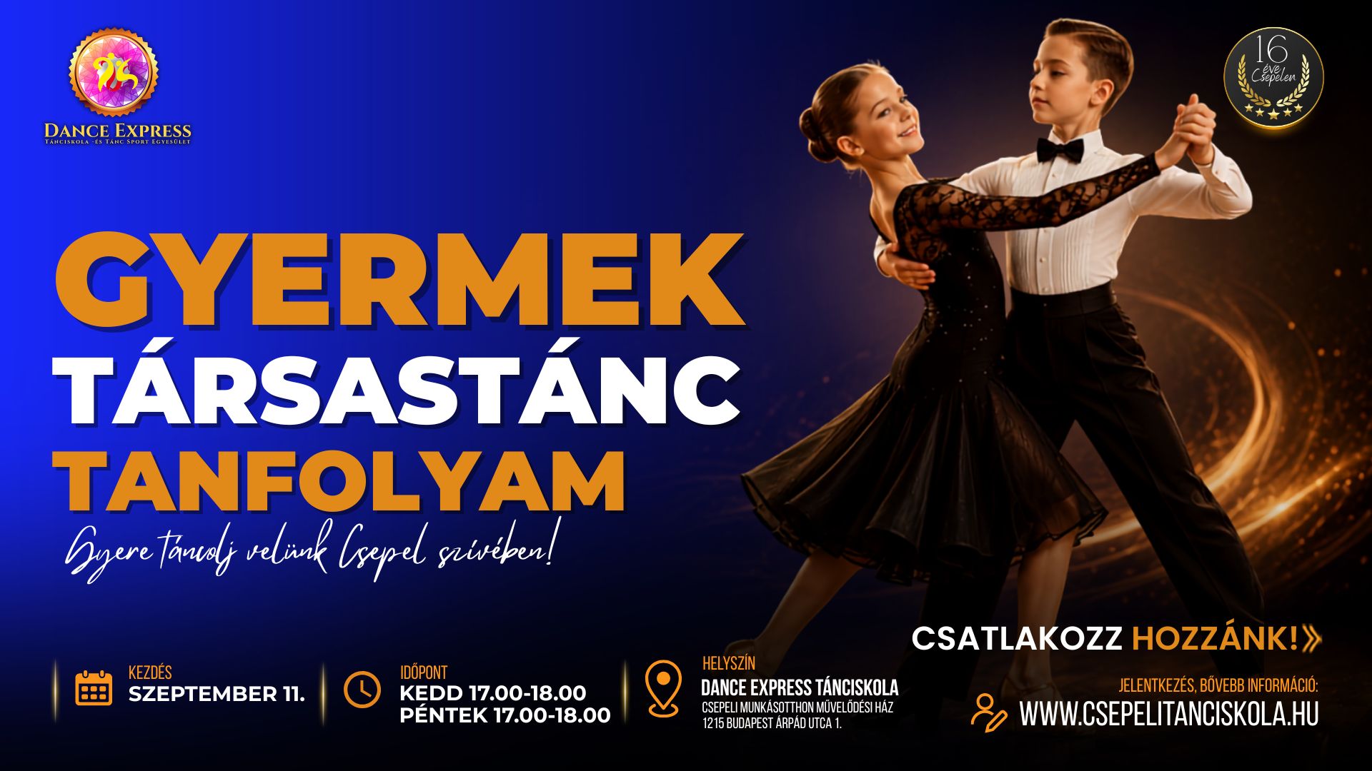Gyermek Társastánc